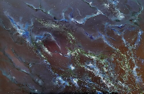 Ocean Constellation-1 de Silvia Sas, Pintura a la venta en Singulart