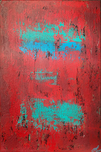 Red Book von Maksim Benedziktovich, Malerei kaufen auf Singulart