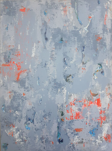 The grey rain di Maksim Benedziktovich, Pittura in vendita su Singulart