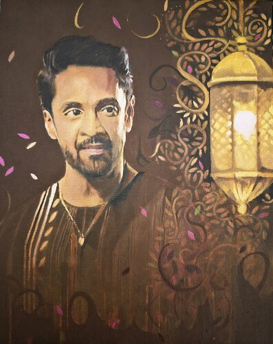 In the Glow of Inheritance von Joyeeta Mukherjee, Malerei kaufen auf Singulart