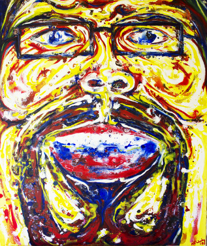 Laughter van Adrian Flaherty, Schilderij te koop op Singulart