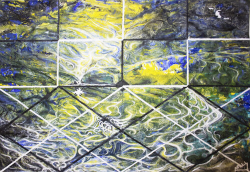 Cliffs and Beaches xxix van Adrian Flaherty, Schilderij te koop op Singulart