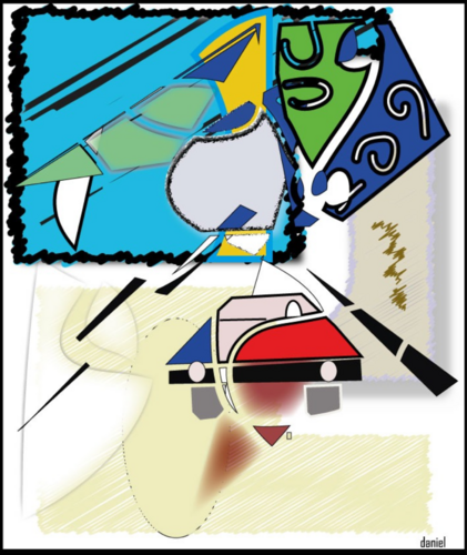 Bon baisers des vacances ! by Daniel ROCHER, デジタル for Sale on Singulart