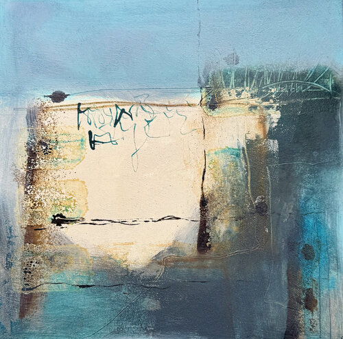 Between the Layers von Beate Bröcker, Malerei kaufen auf Singulart