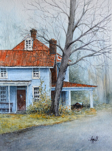 Faded Charm by Judy Mudd, Painting for Sale on Singulart
