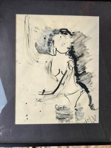 unraveling muse by Jamie Oustrich, Painting for Sale on Singulart