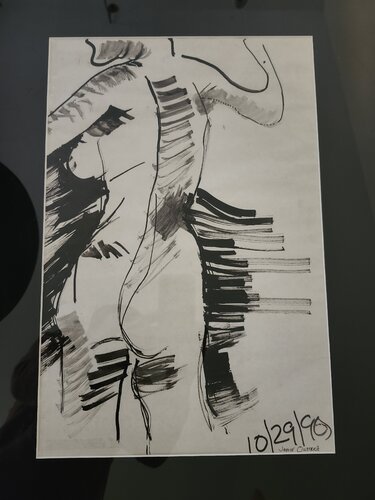 Twisting muse par Jamie Oustrich, Peinture en vente sur Singulart