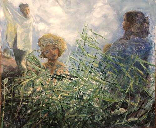 Im Schilf von Sophia Maeno, Malerei kaufen auf Singulart