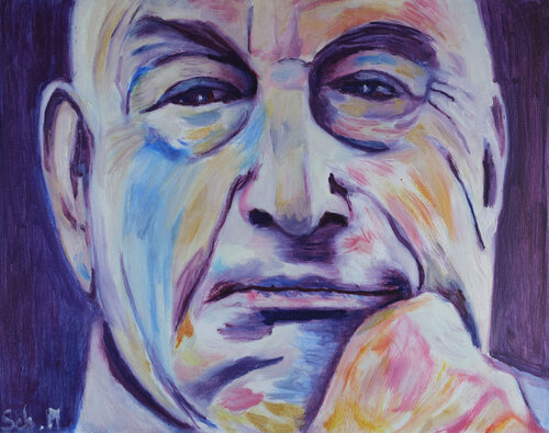 Pensive van Sebastien Montel, Schilderij te koop op Singulart