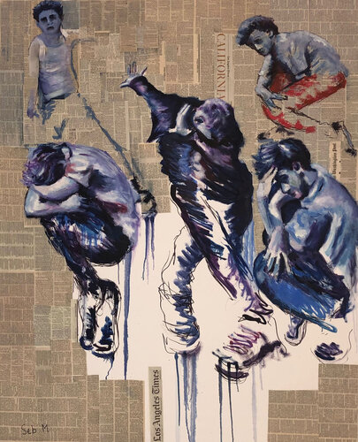 Hopeless Dance van Sebastien Montel, Schilderij te koop op Singulart