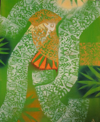 La fe del sembrador  (Faith of a sower) de Gerardo Apud, Otros medios a la venta en Singulart