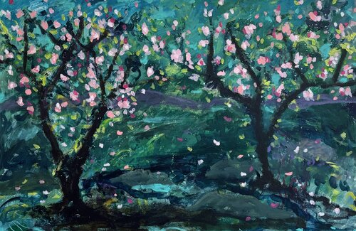 Hold My Hand di Reem Mouasher, Pittura in vendita su Singulart