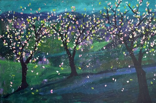 Sisters di Reem Mouasher, Pittura in vendita su Singulart