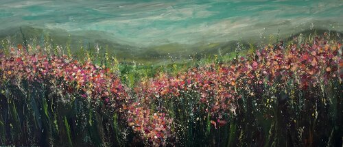 There's a Ladybug on My Nose di Reem Mouasher, Pittura in vendita su Singulart