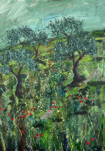 Symbols of Resistance van Reem Mouasher, Schilderij te koop op Singulart