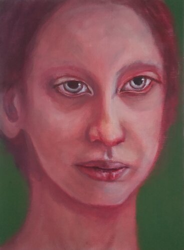 Green by Tenmi Hanagi, Painting for Sale on Singulart