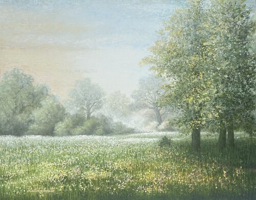 Morning Idyl by IRENA LUTINSKAITE, Painting for Sale on Singulart