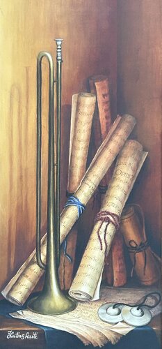 After Concert von IRENA LUTINSKAITE, Malerei kaufen auf Singulart