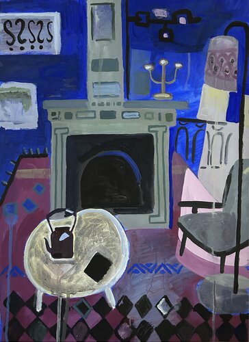 in a room and a half by Elen Arakelyan, 회화 for Sale on Singulart