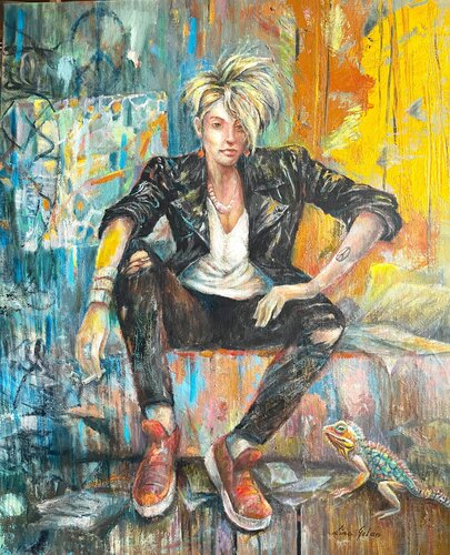 After The Party di Lina Golan, Pittura in vendita su Singulart