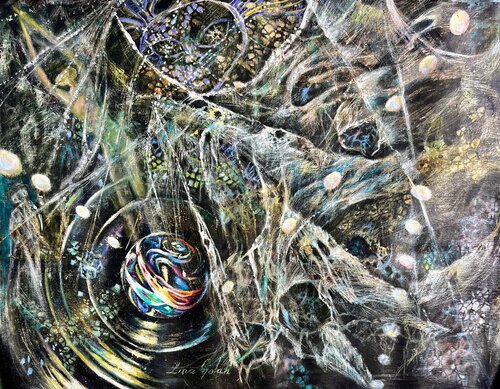 Eyes of the Beyond di Lina Golan, Pittura in vendita su Singulart