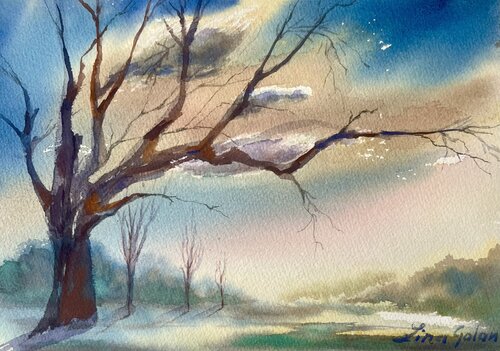 Old Tree di Lina Golan, Pittura in vendita su Singulart