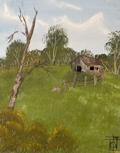 Landscape van Tornike Otiashvili, Schilderij te koop op Singulart