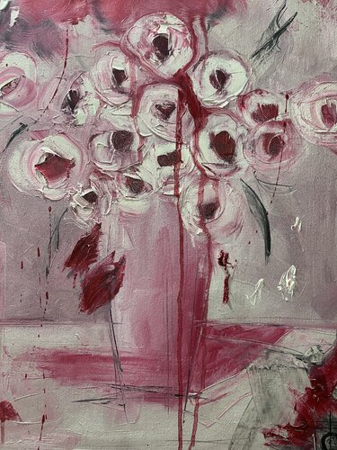 Where love bled van Tornike Otiashvili, Schilderij te koop op Singulart