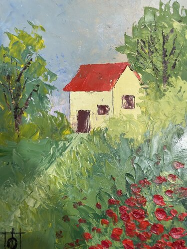 Hidden home von Tornike Otiashvili, Malerei kaufen auf Singulart