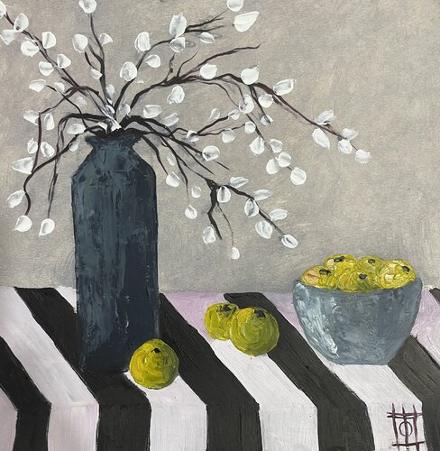The Softness of White van Tornike Otiashvili, Schilderij te koop op Singulart