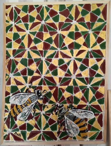 Bienen und Waben van Denis Dolheimer, Andere media te koop op Singulart