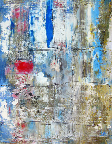 Clear Structure, Clear Thoughts van Helmut Pfeiffer, Schilderij te koop op Singulart