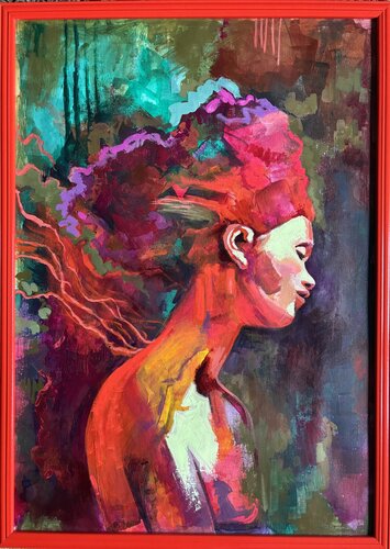 Scarlett and Sage di Lisa Cunningham, Pittura in vendita su Singulart