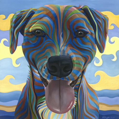 Ralphy 2 van Kate Hoyer, Schilderij te koop op Singulart