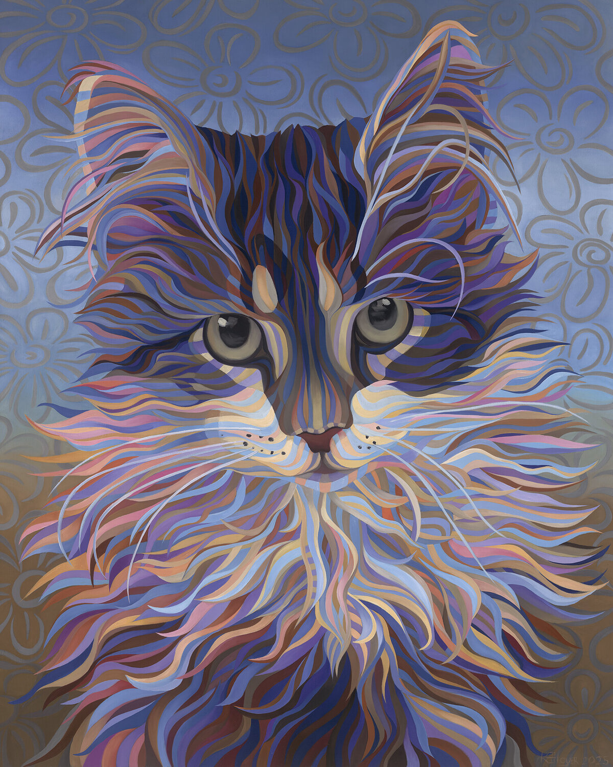 Rainbow Kitty II Kate Hoyer