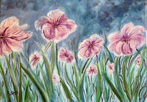 WHISPERS OF THE BREEZE van Raquel López Solano, Schilderij te koop op Singulart