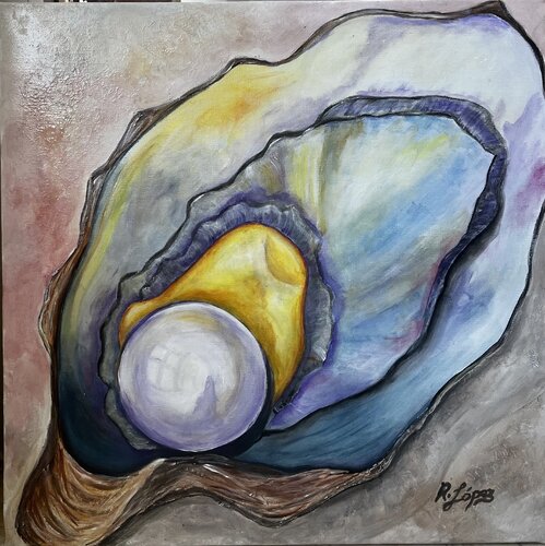 The Pearl van Raquel López Solano, Schilderij te koop op Singulart