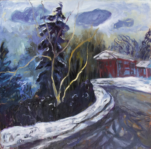 The Road to Home von Maria Zamani, Malerei kaufen auf Singulart