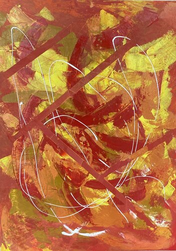 Fluidity of Love van Varvitsioti Margarita, Schilderij te koop op Singulart