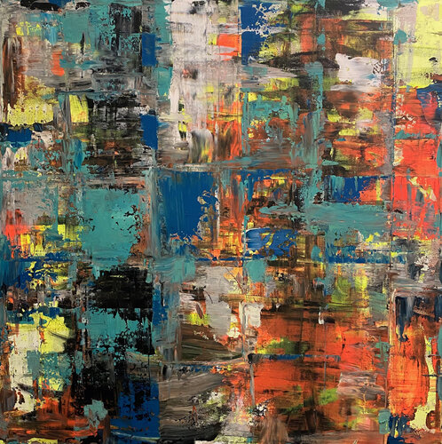 Emerging_Paths_Earth_I by Nenad Selestrin, Painting for Sale on Singulart