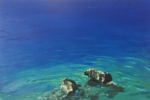 Meerfelsen by Nenad Selestrin, Painting for Sale on Singulart