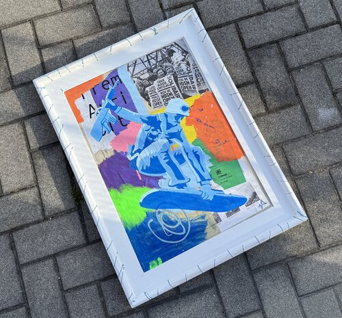 Untitled #146 di Axel Tremor, Pittura in vendita su Singulart