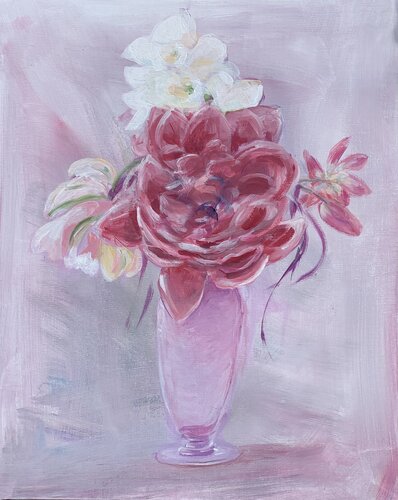 Römische Vase / Un vase romain van Marie-Luise Zetchi Bolte, Schilderij te koop op Singulart