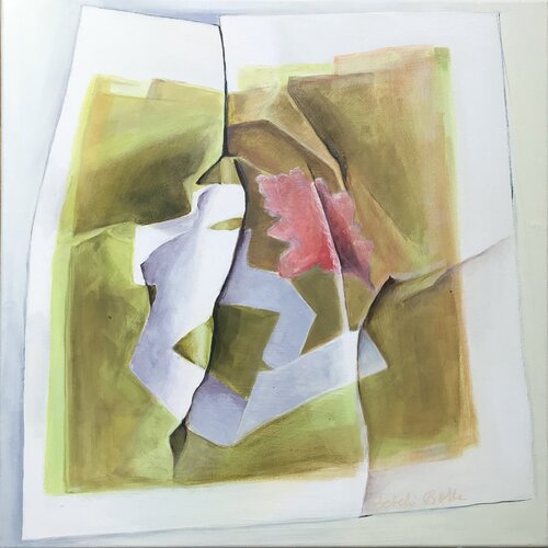 Stillleben Papier 2 van Marie-Luise Zetchi Bolte, Schilderij te koop op Singulart
