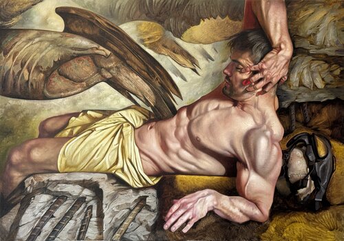 “Prometeo” di Paul Andi Bocu, Pittura in vendita su Singulart