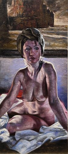 “Tra le pieghe del tempo” de Paul Andi Bocu, Pintura a la venta en Singulart