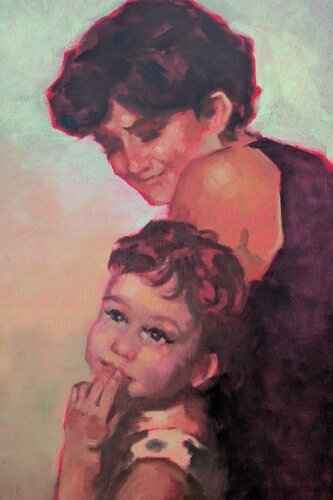 The Shape of a Memory van Stephanie van der Klooster, Schilderij te koop op Singulart
