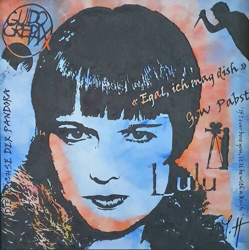 Série "CLOSE UP" - Louise Brooks- di yann hervis, Altri media in vendita su Singulart