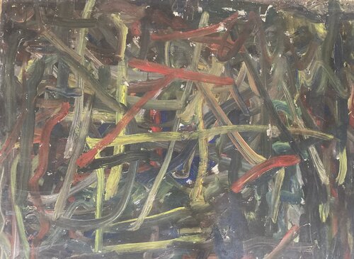 Composition abstraite 1964 von Pierre Gogois, Malerei kaufen auf Singulart