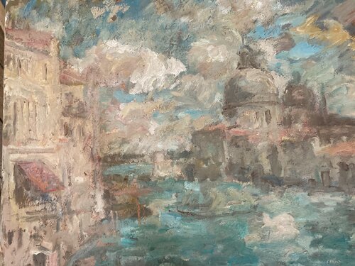 Venise, le Grand Canal von Pierre Gogois, Malerei kaufen auf Singulart